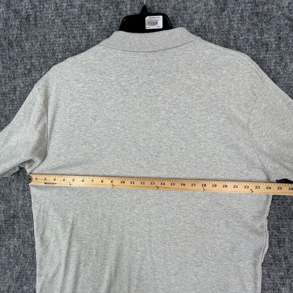 Ralph Lauren Shirt Mens Extra Large Gray Polo Business Casual Preppy Vintage 90s - Picture 7 of 10